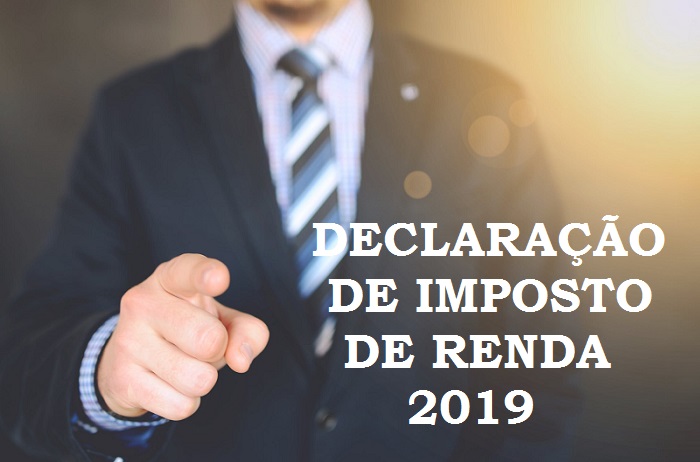 declaração de imposto de renda 2019